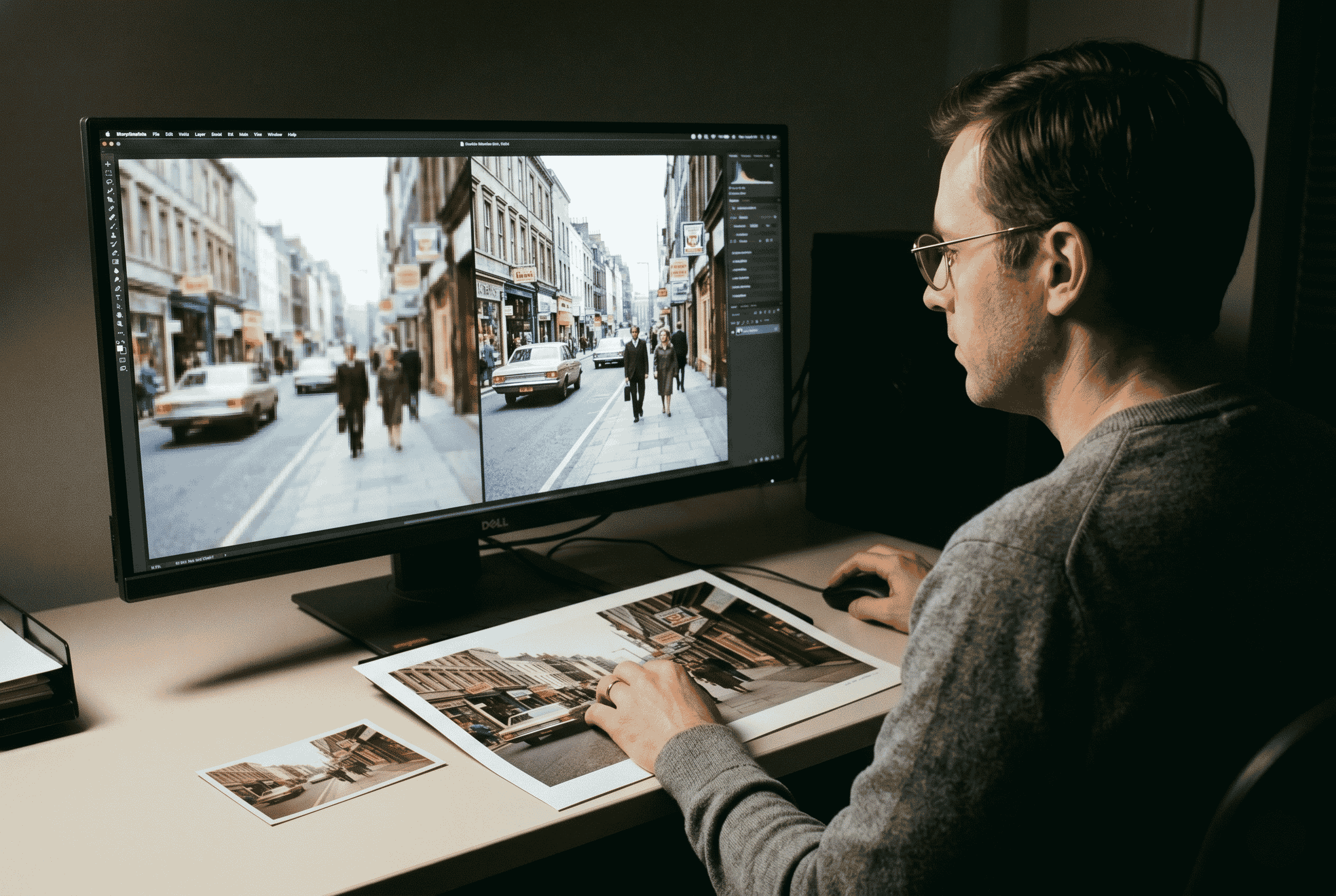 Ultra sharp architectural detail — AI upscaling
